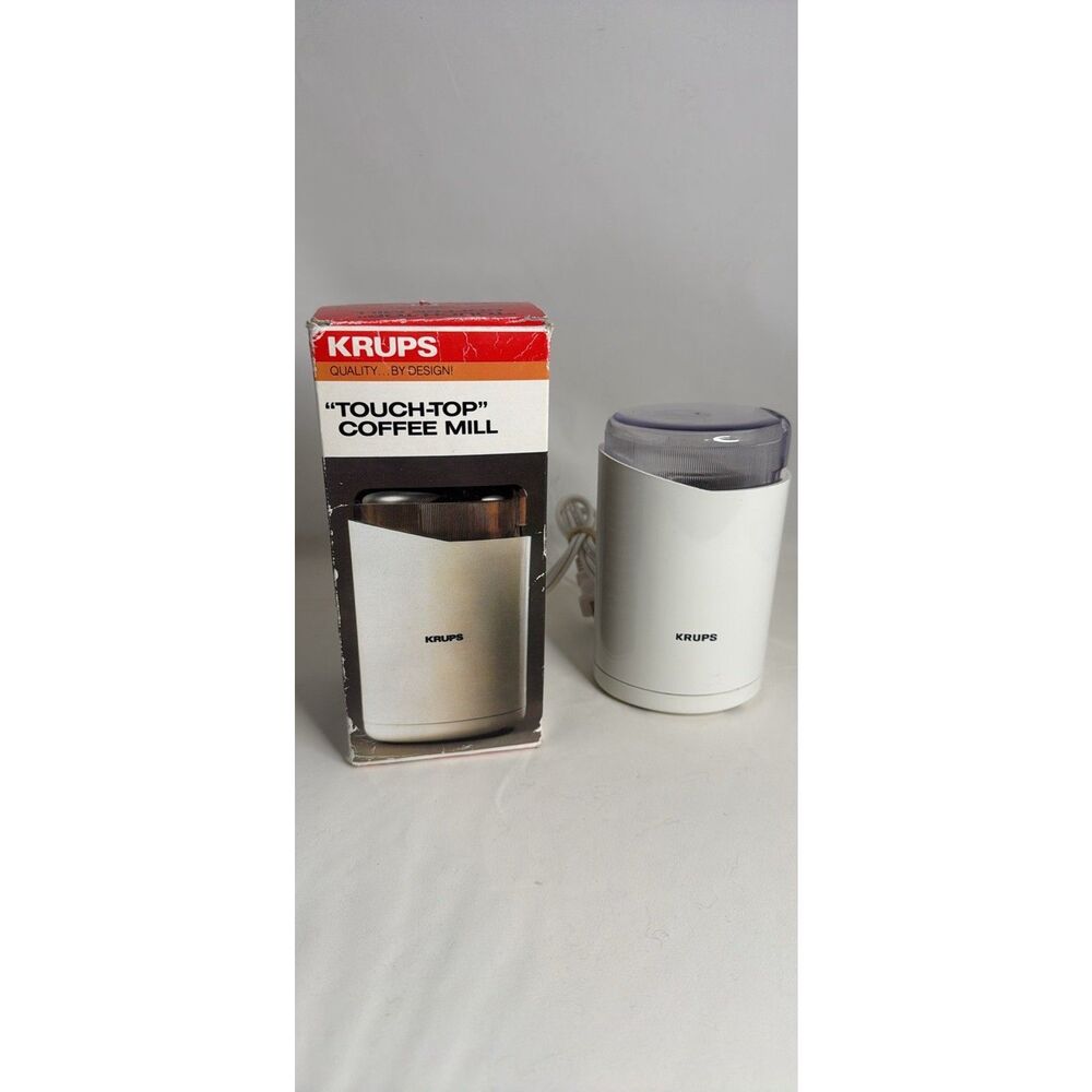 Krups Touch Top Coffee Spice Grinder Mill 208 B Stainless Steel Blades